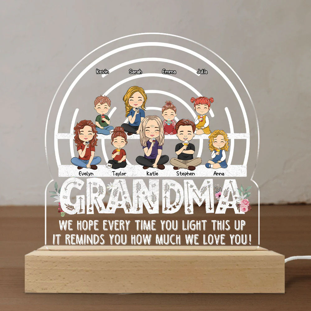 We Hope Every Time You Light This Up - Personalized Custom LED Light - Image 5
