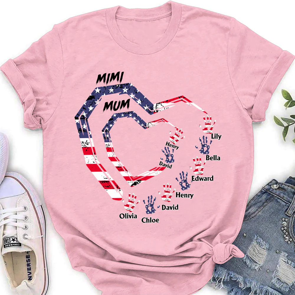 We Love You Grandma - Personalized Custom Shirt - Image 10