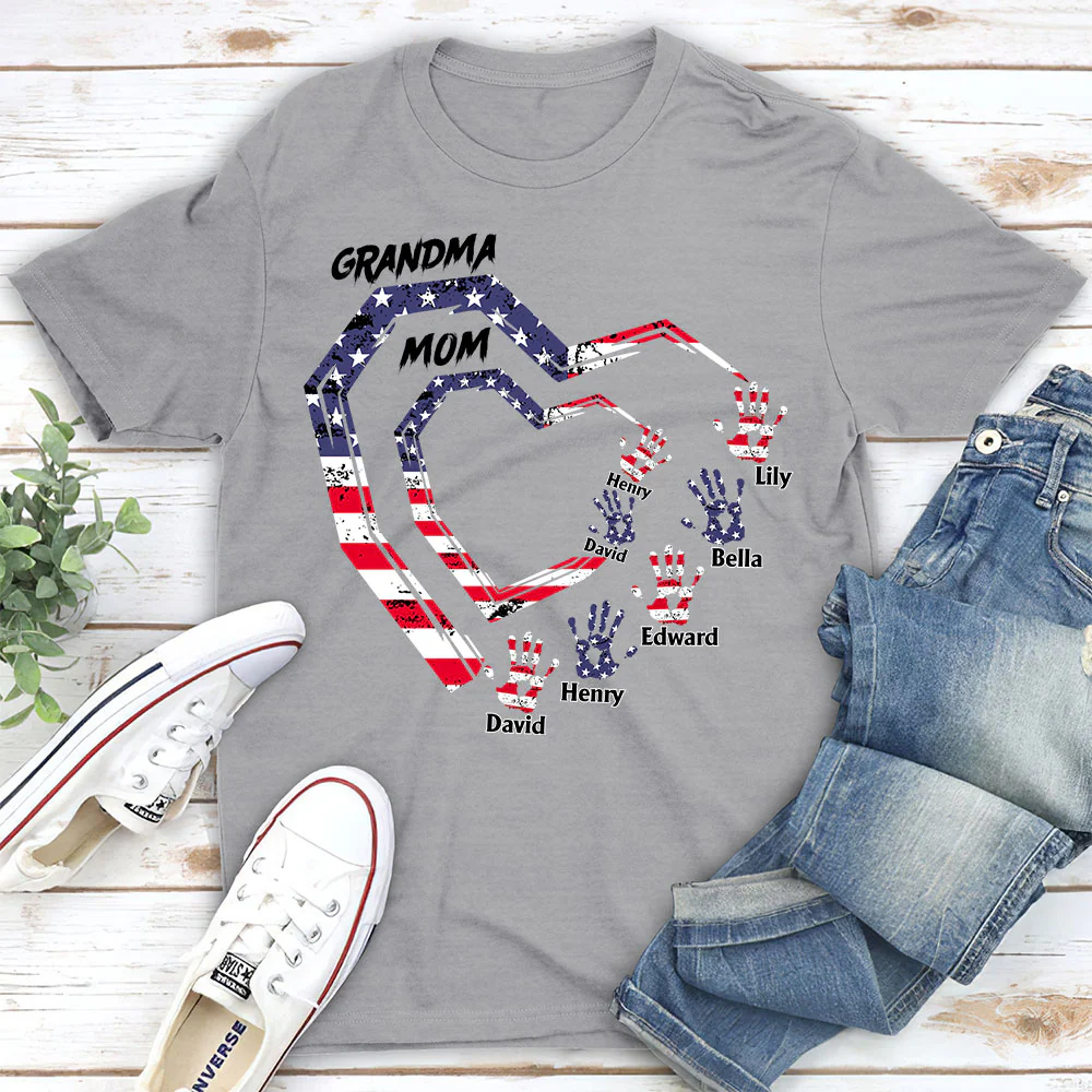 We Love You Grandma - Personalized Custom Shirt - Image 2