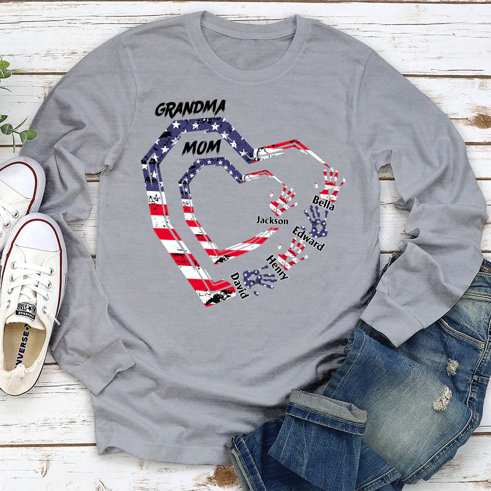 We Love You Grandma - Personalized Custom Shirt - Image 7