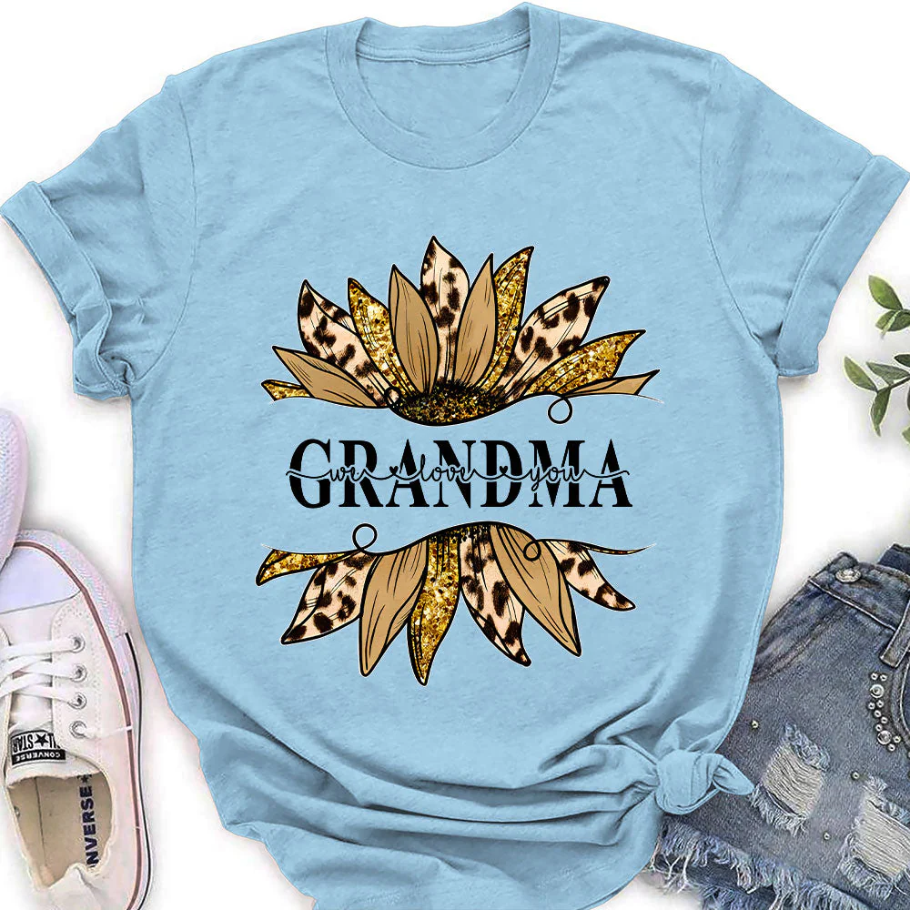 We Love You - Personalized Custom Women's T-shirt - Image 3