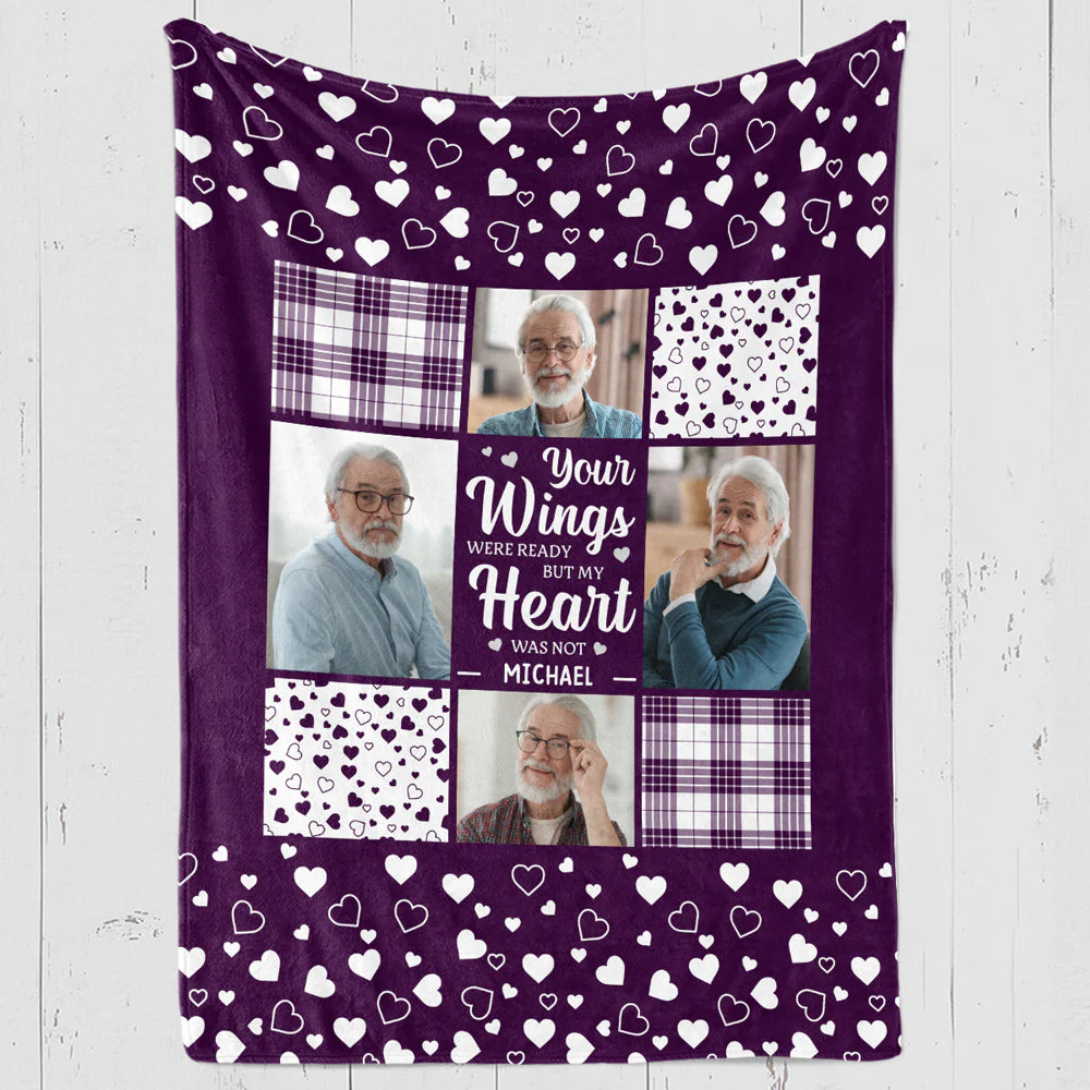 We Miss You - Personalized Custom Fleece Blanket - Image 2