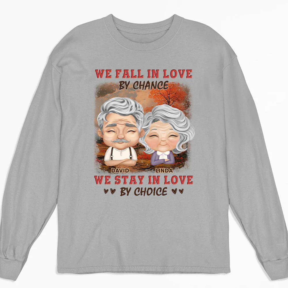 We Stay In Love - Personalized Custom Long Sleeve T-shirt