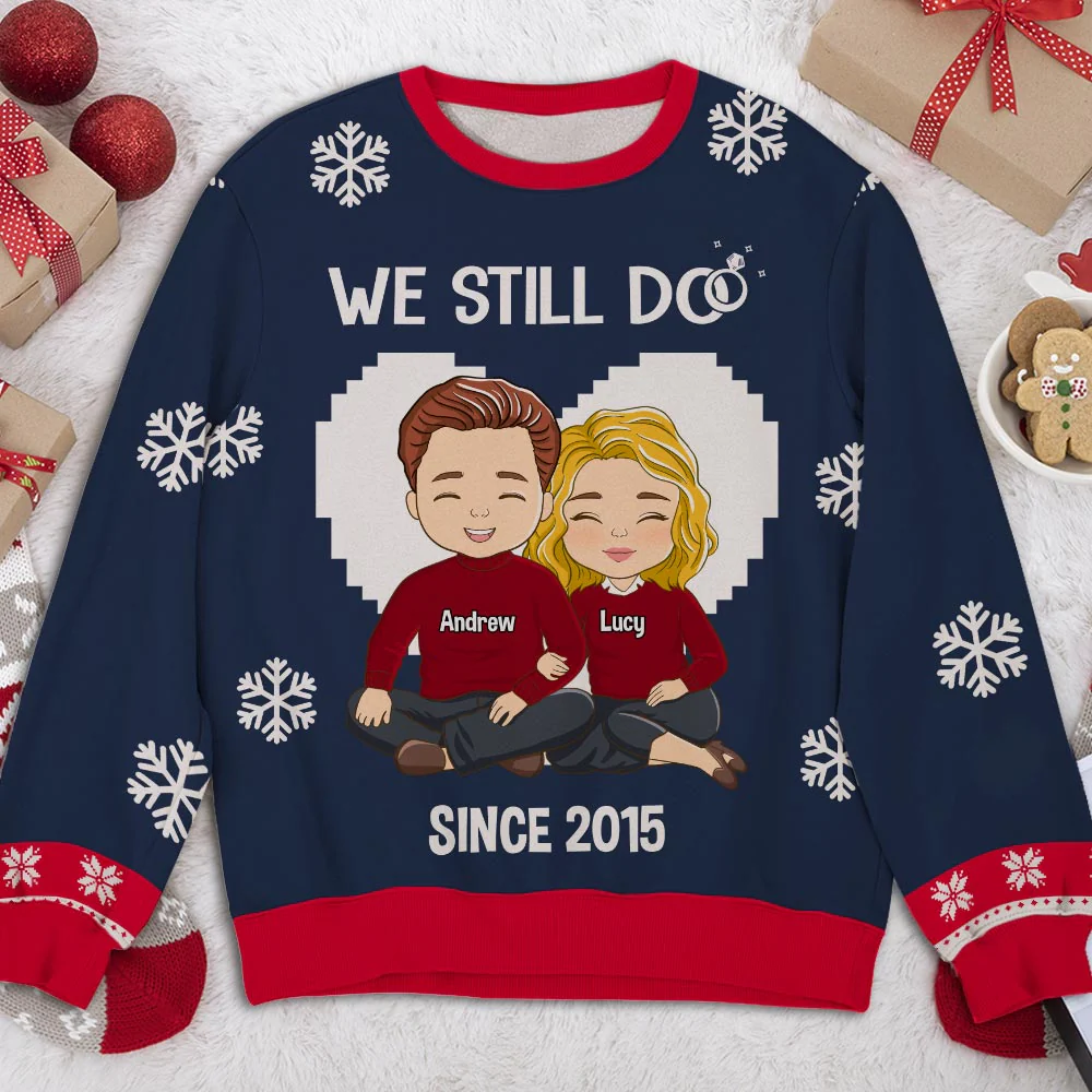 We Still Do - Personalized Custom All-Over-Print Sweatshirt - Image 2