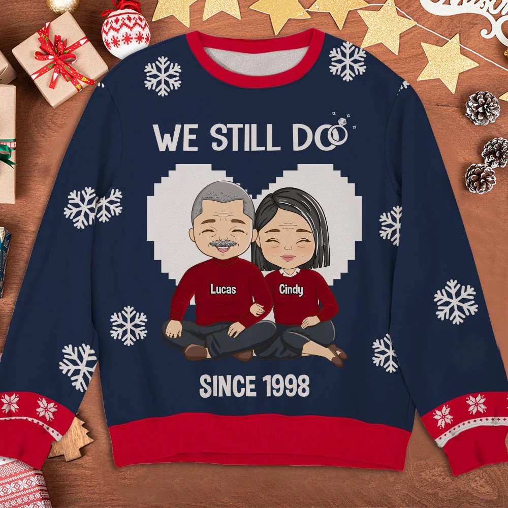 We Still Do - Personalized Custom All-Over-Print Sweatshirt - Image 3
