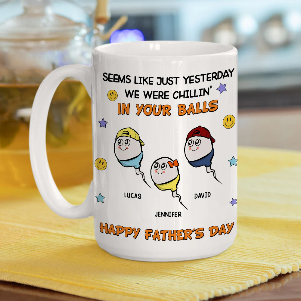 We Were Chilling - Personalized Custom Coffee Mug - Image 10