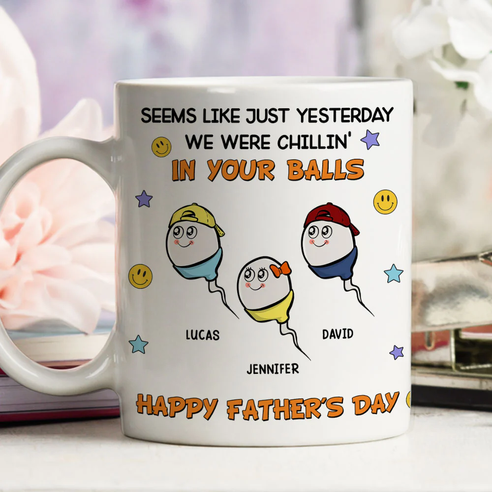 We Were Chilling - Personalized Custom Coffee Mug - Image 6