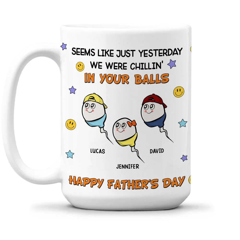 We Were Chilling - Personalized Custom Coffee Mug - Image 7