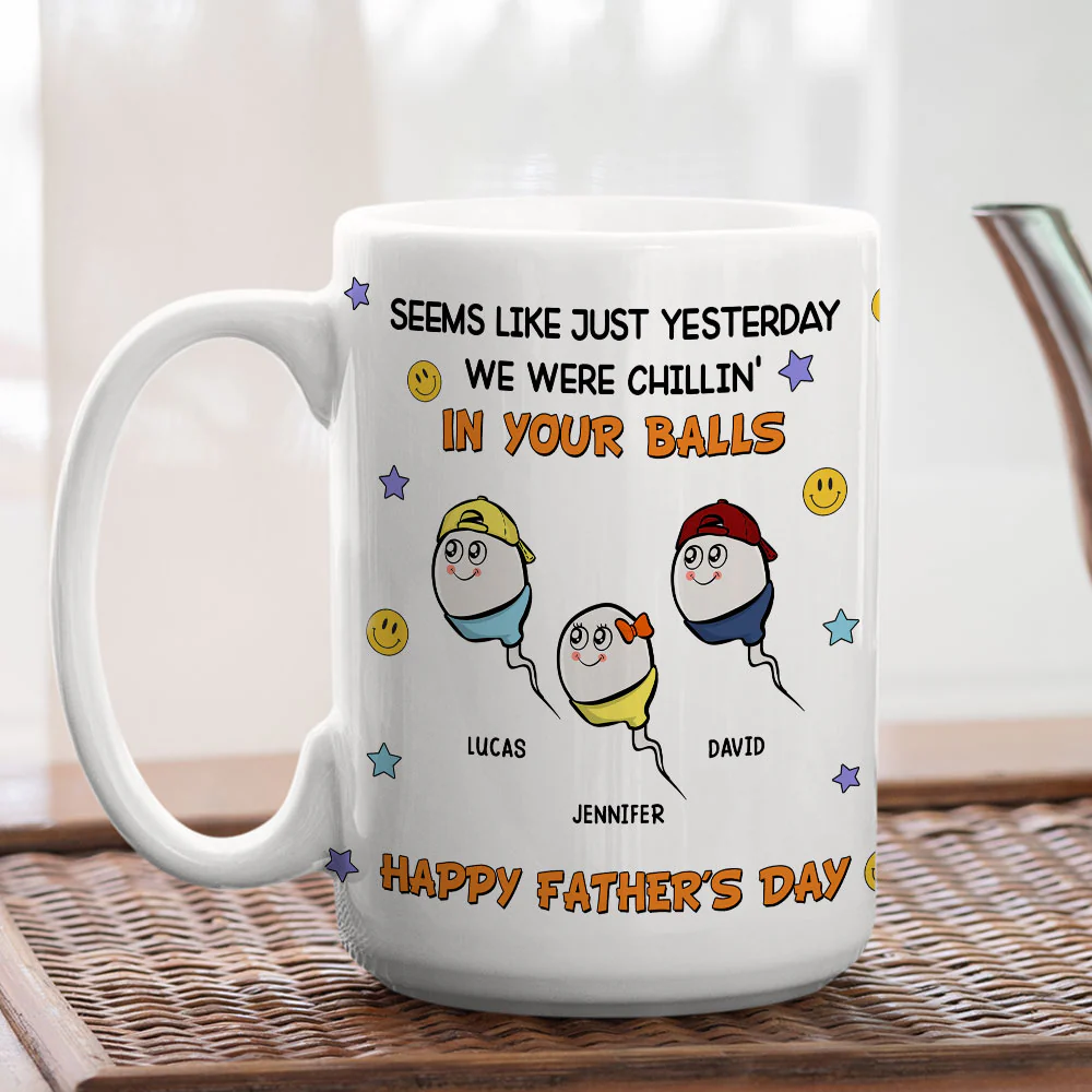 We Were Chilling - Personalized Custom Coffee Mug - Image 8