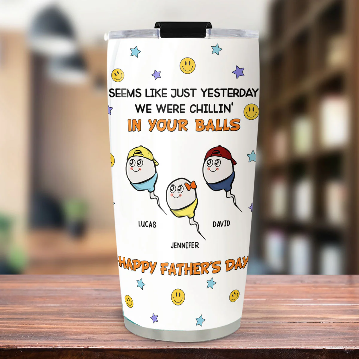 We Were Chilling - Personalized Custom Tumbler - Image 3