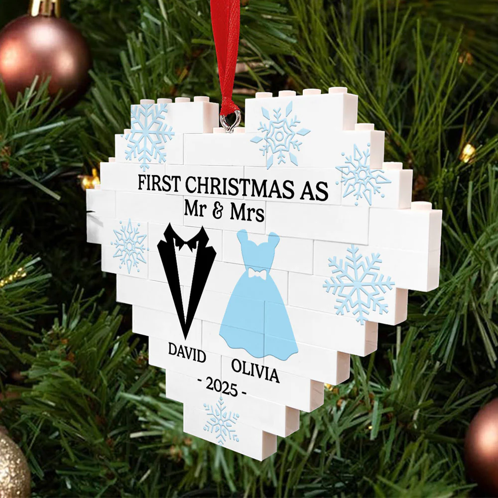 We Will Got This - Personalized Custom Heart Puzzle Ornament - Image 2