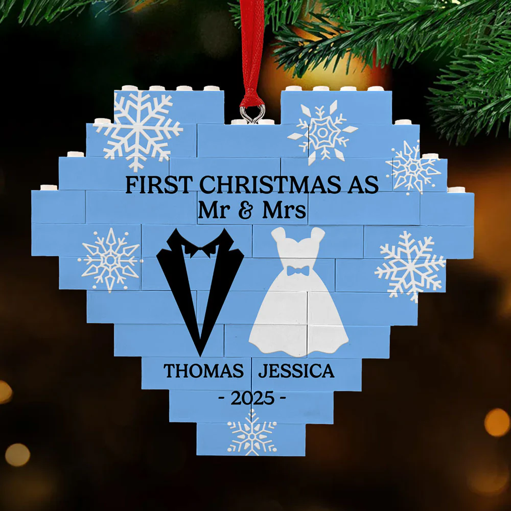 We Will Got This - Personalized Custom Heart Puzzle Ornament - Image 4