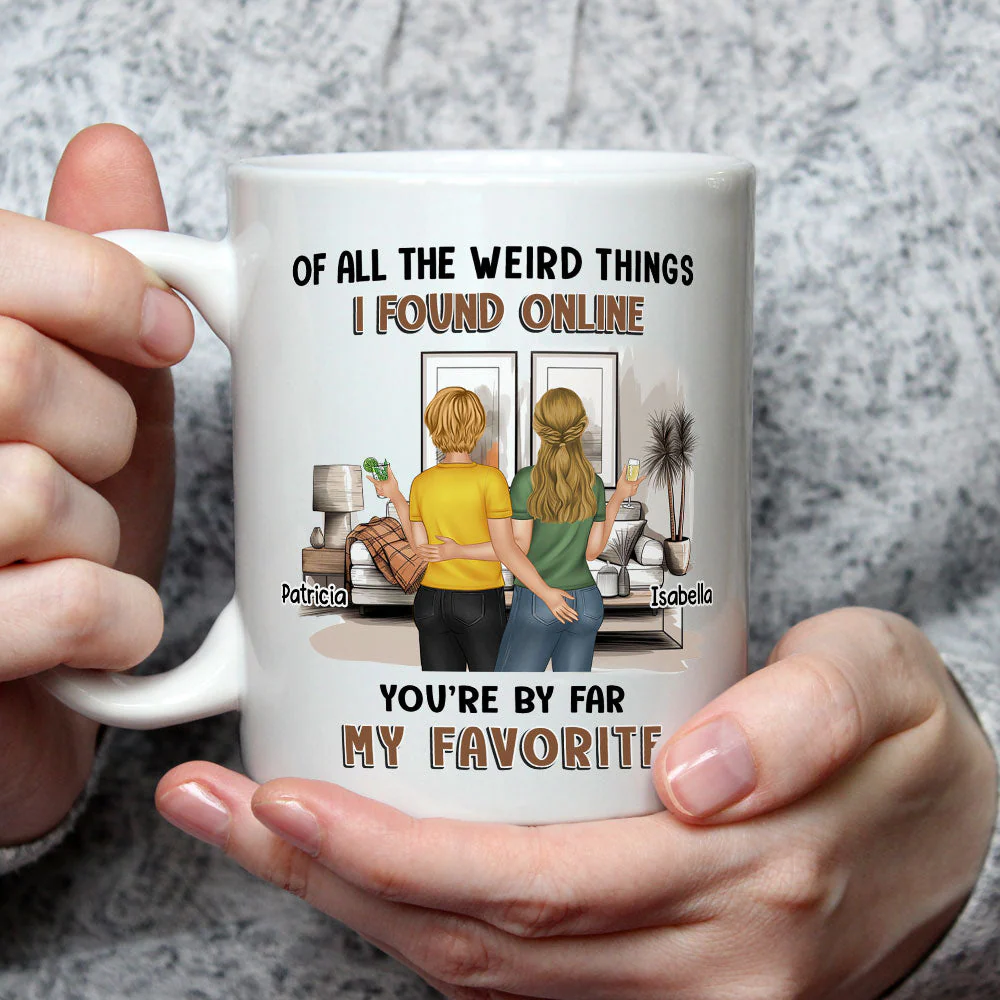 Weird Things Found Online - Personalized Custom Coffee Mug - Image 2