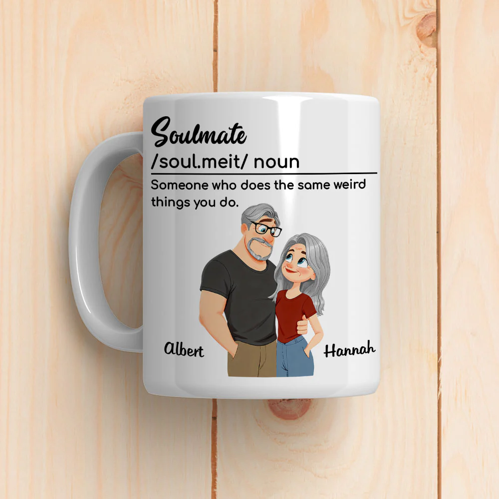 What Soulmates Do - Personalized Custom Coffee Mug - Image 3