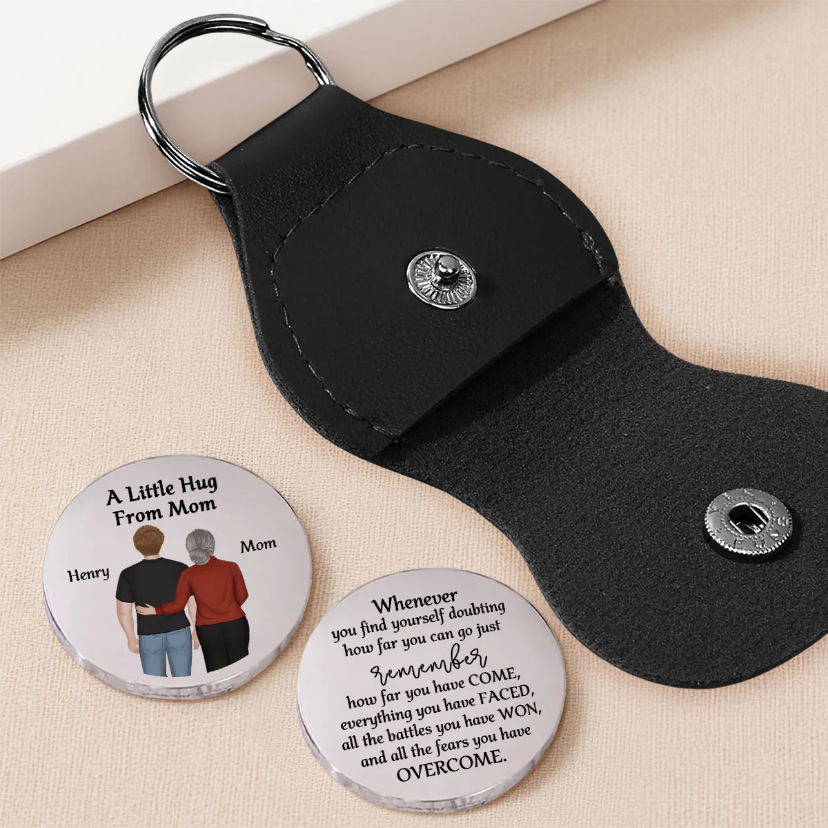 Whenever You Find Yourself Doubting - Personalized Custom Pocket Hug - Image 4