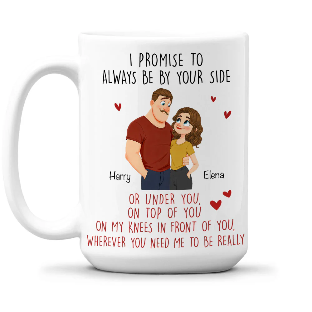 Whenever You Need Me - Personalized Custom Coffee Mug - Image 4