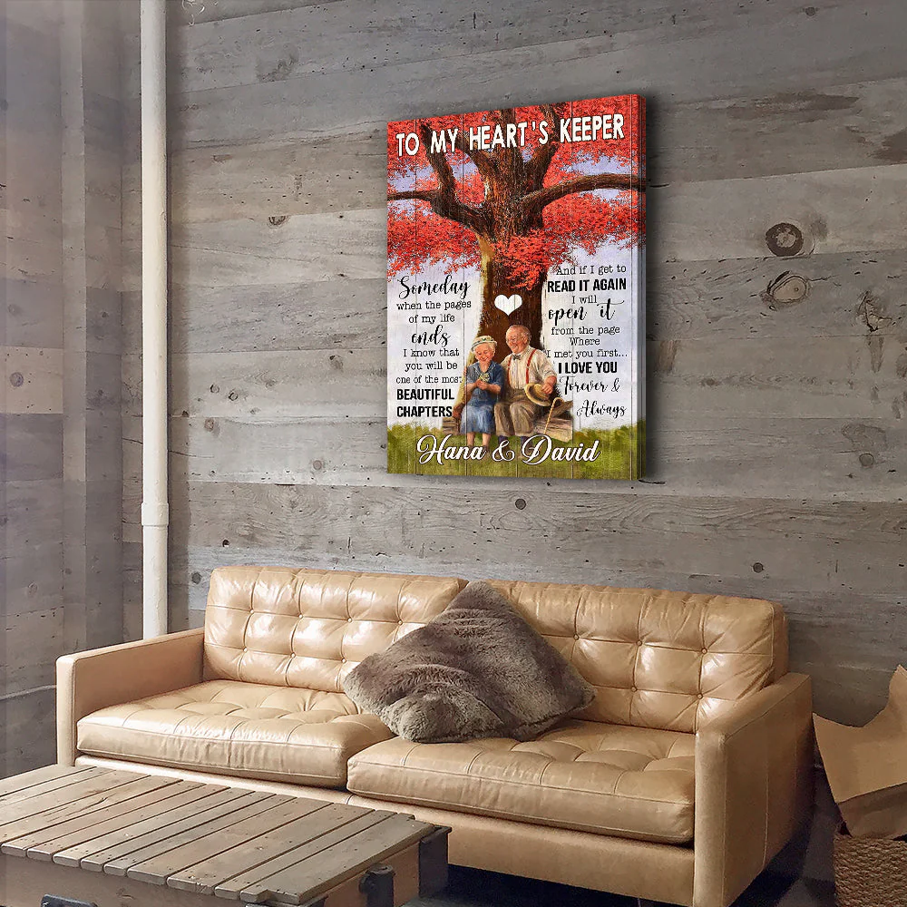 Where I Met You First - Personalized Custom Canvas - Image 3
