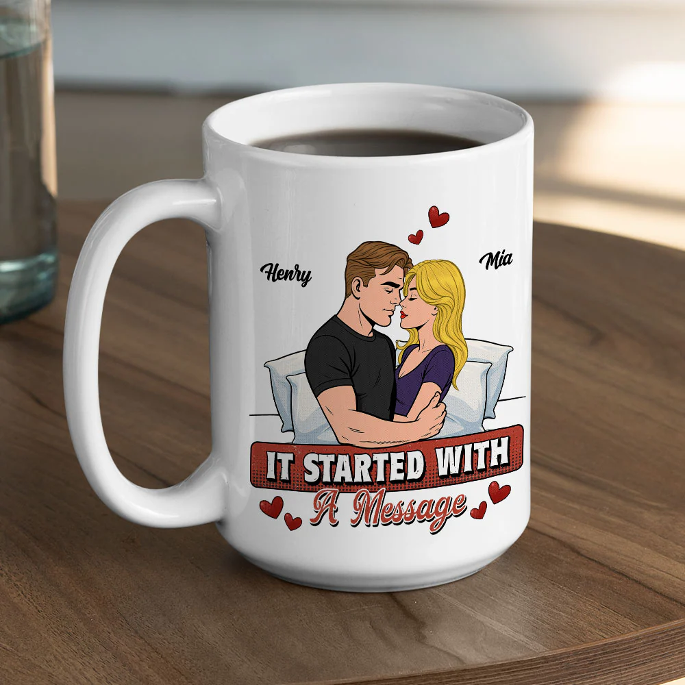 Where It Started - Personalized Custom Coffee Mug - Image 4
