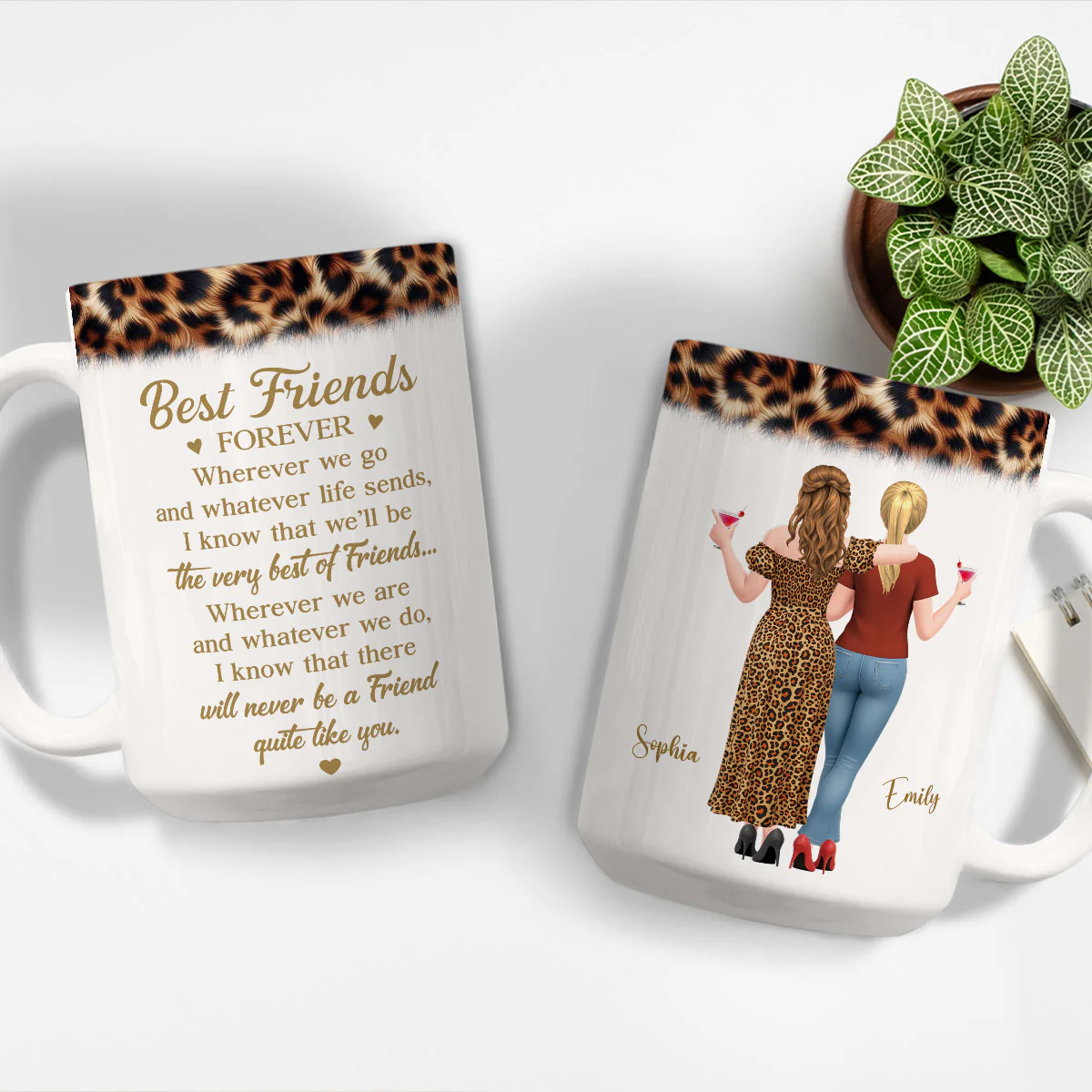 Wherever We Go - Personalized Custom Coffee Mug - Image 3