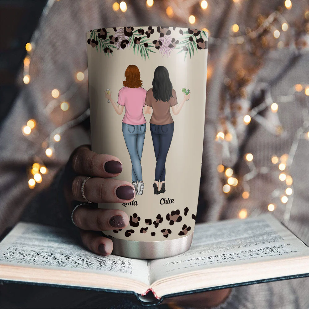 Whisper Back I Am The Storm - Personalized Custom Tumbler - Image 2