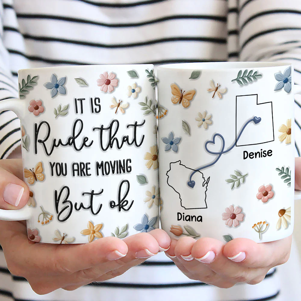 Who Allowed You To Move - Personalized Custom 3D Inflated Effect Mug - Image 2