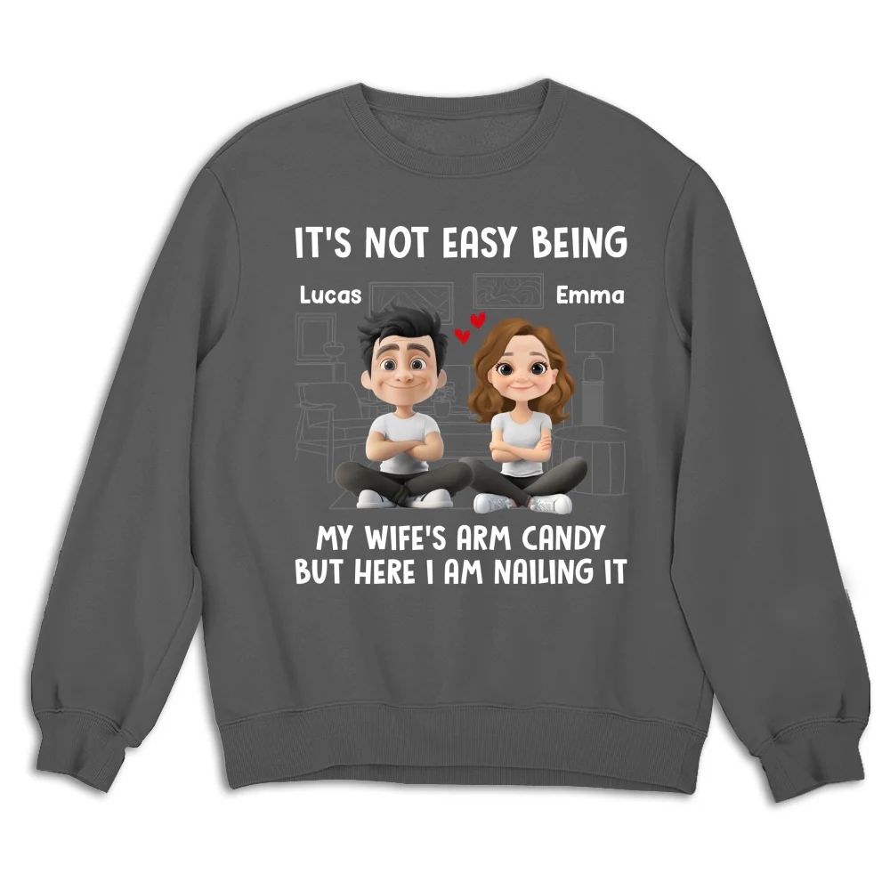 Wife Arm Candy - Personalized Custom Shirt - Image 14