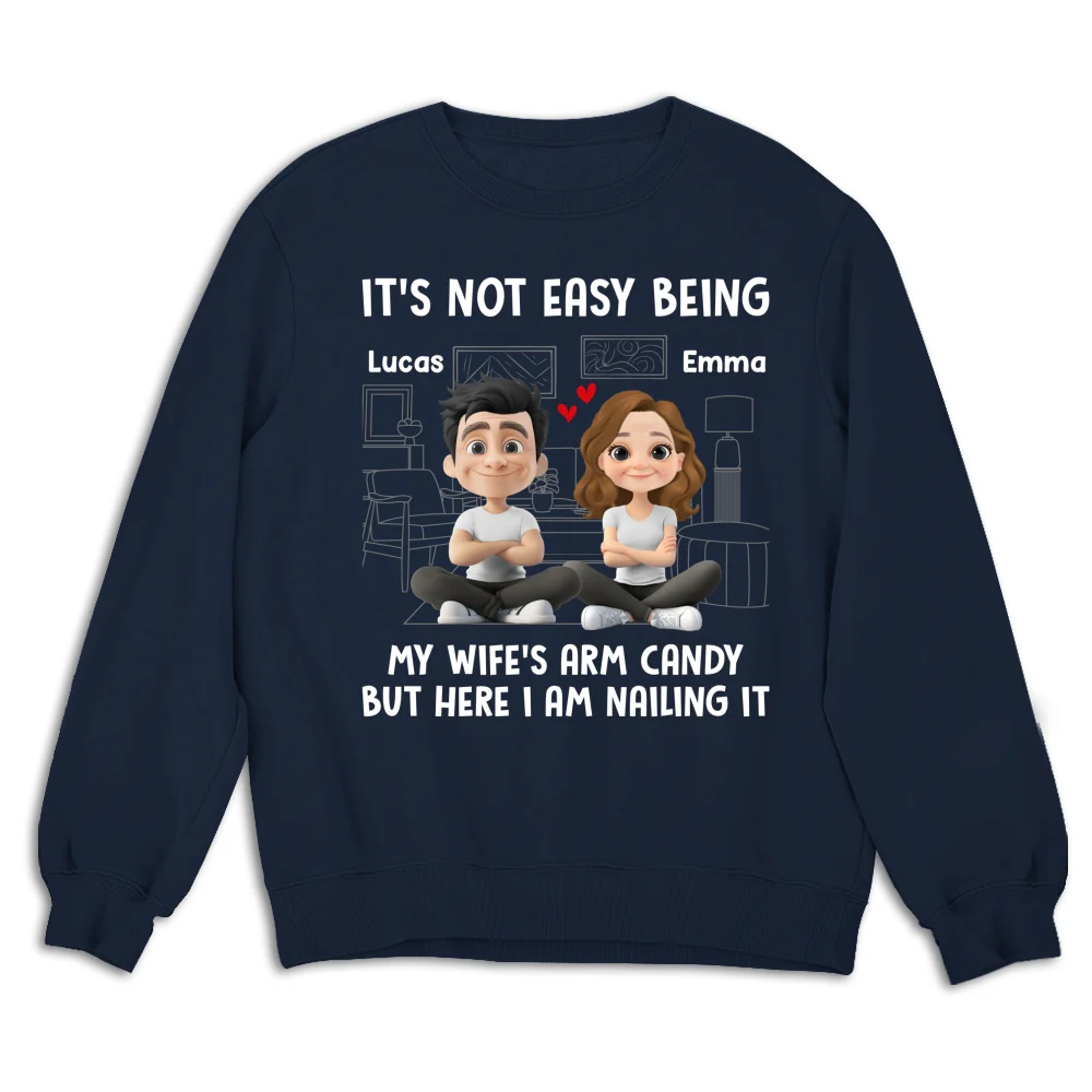 Wife Arm Candy - Personalized Custom Shirt - Image 15