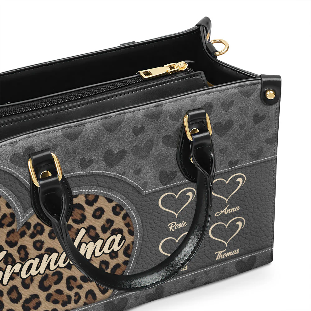Wild At Heart Names - Personalized Custom Leather Bag - Image 4
