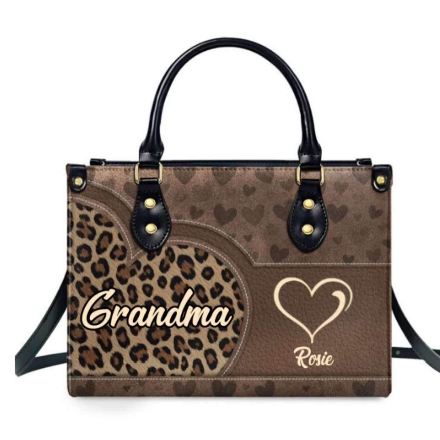 Wild At Heart Names - Personalized Custom Leather Bag - Image 8