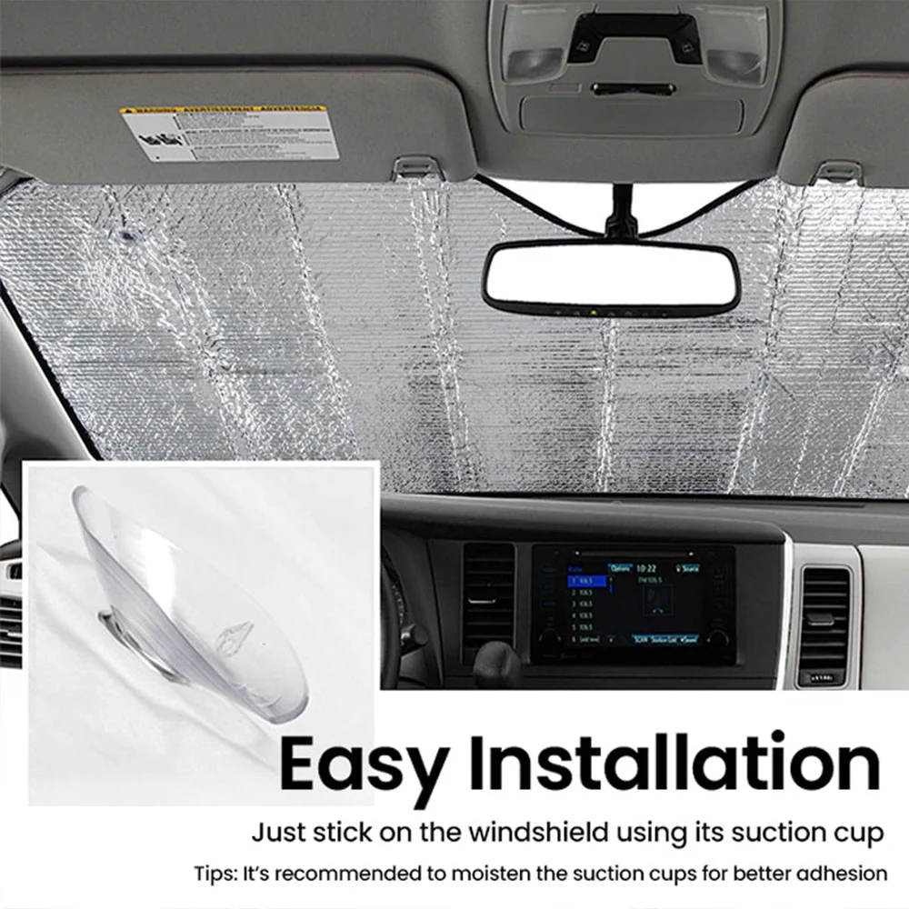 Wildflower Garden - Personalized Custom Car Sunshade - Image 8
