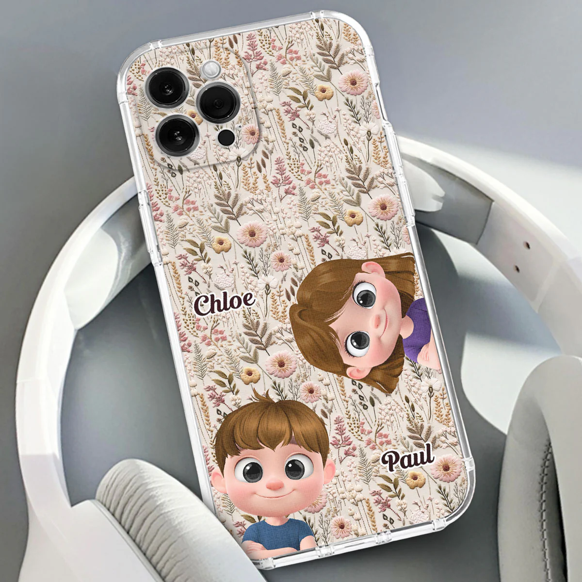 Wildflower Garden - Personalized Custom Phone Case - Image 3