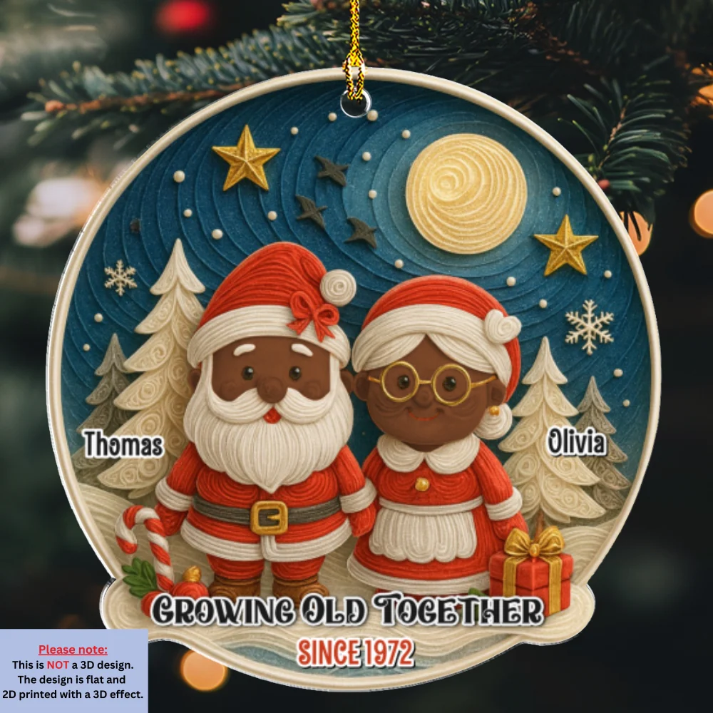 Winter Wonderland 2025 - Personalized Custom Acrylic Ornament - Image 7