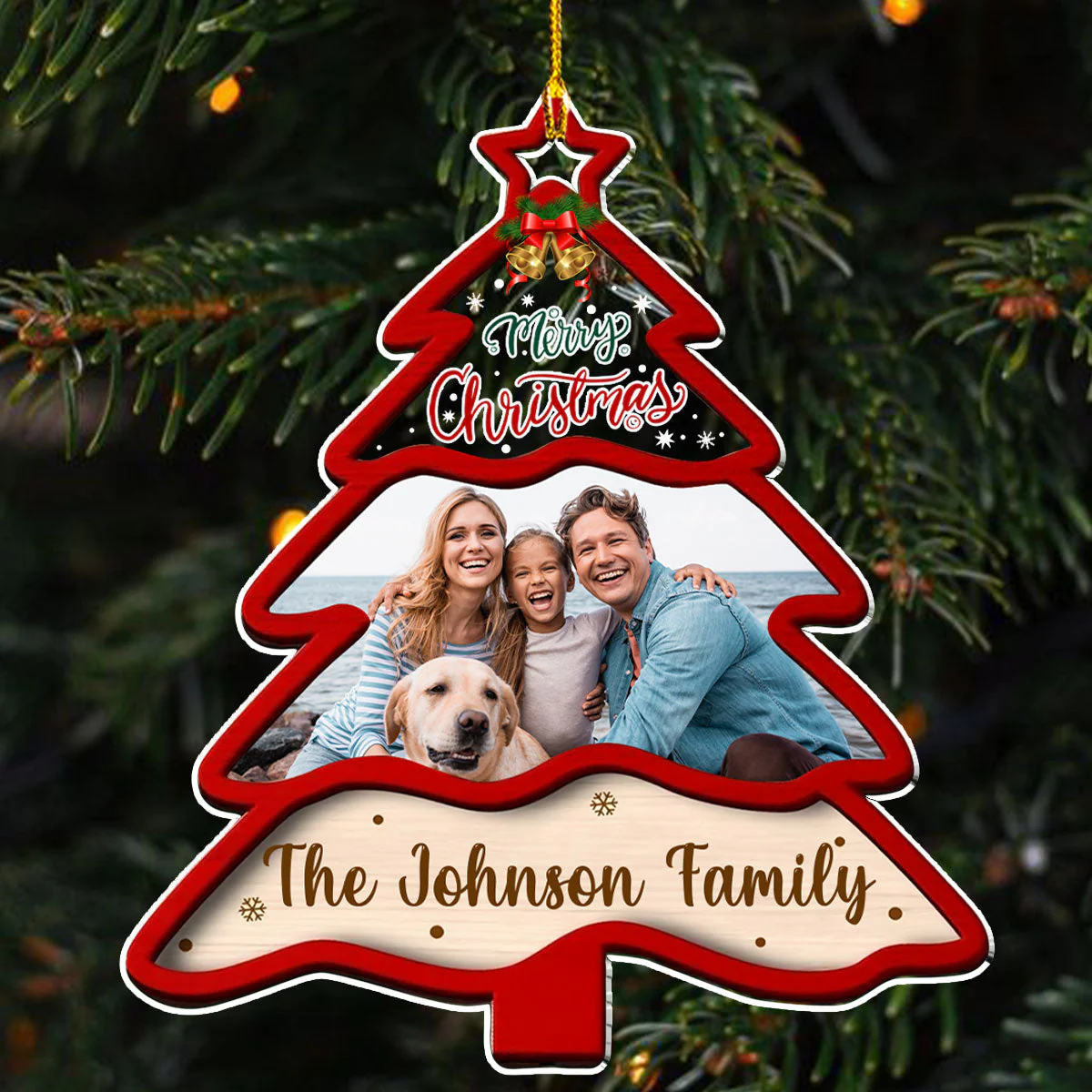 Winter Wonderland - Personalized Custom Acrylic Ornament - Image 5