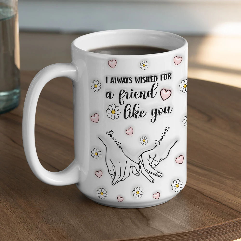 Wished For - Personalized Custom 3D Inflated Effect Mug - Image 4