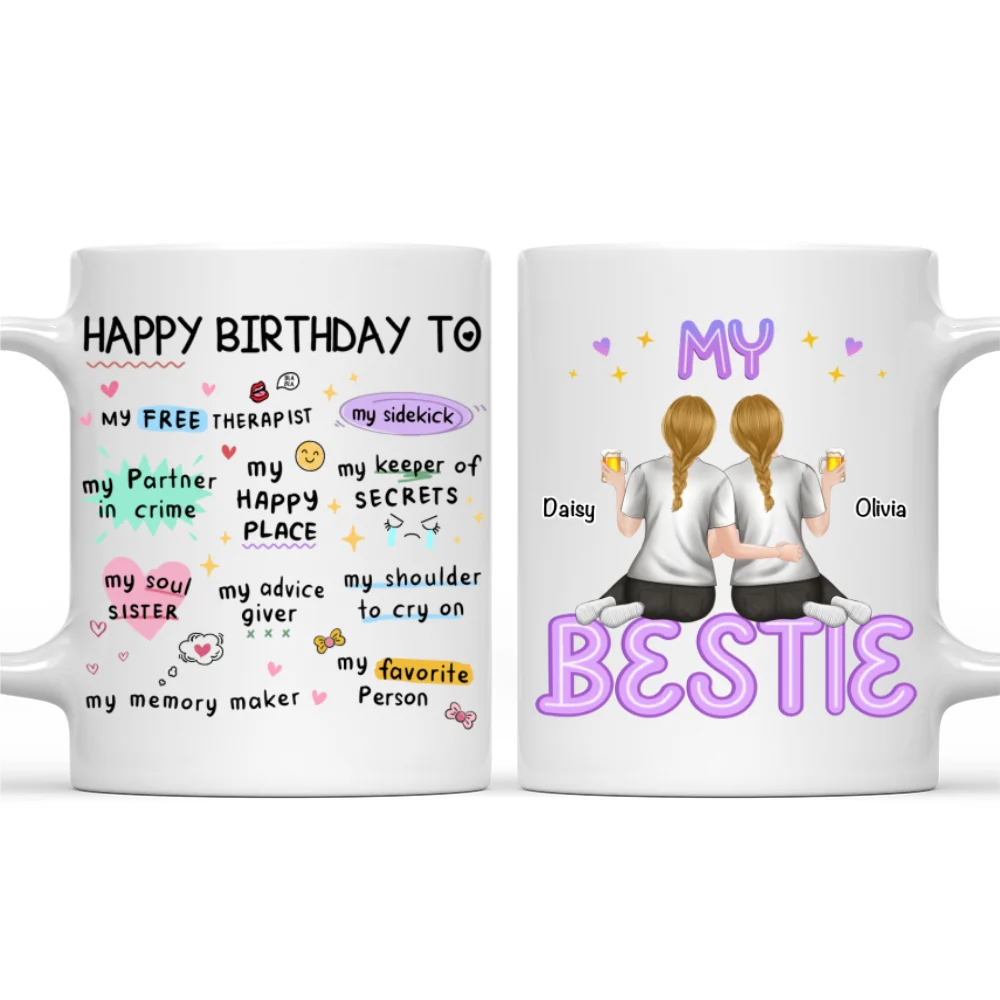 Wishing You A Fantastic Birthday - Personalized Custom Coffee Mug - Image 7