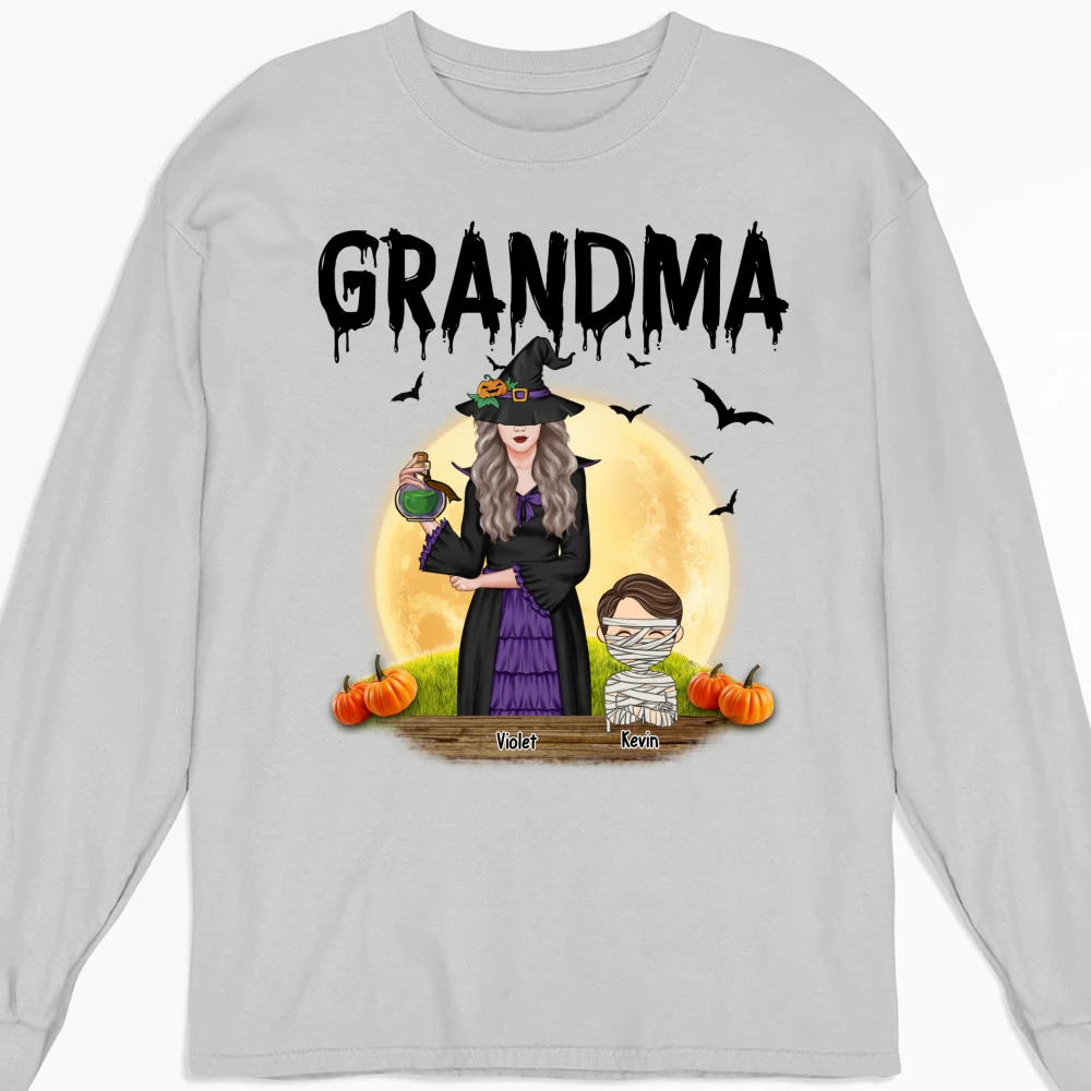 Witch Grandma - Personalized Custom Shirt - Image 11