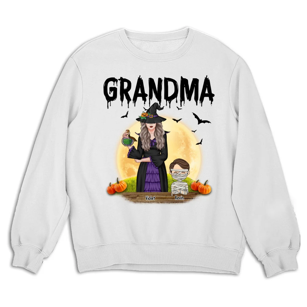 Witch Grandma - Personalized Custom Shirt - Image 13