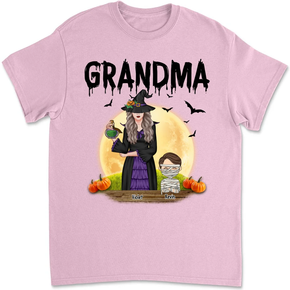 Witch Grandma - Personalized Custom Shirt - Image 9