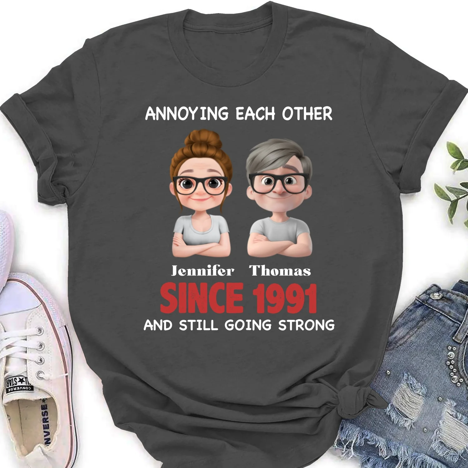 With You Forever - Personalized Custom Shirt - Image 16