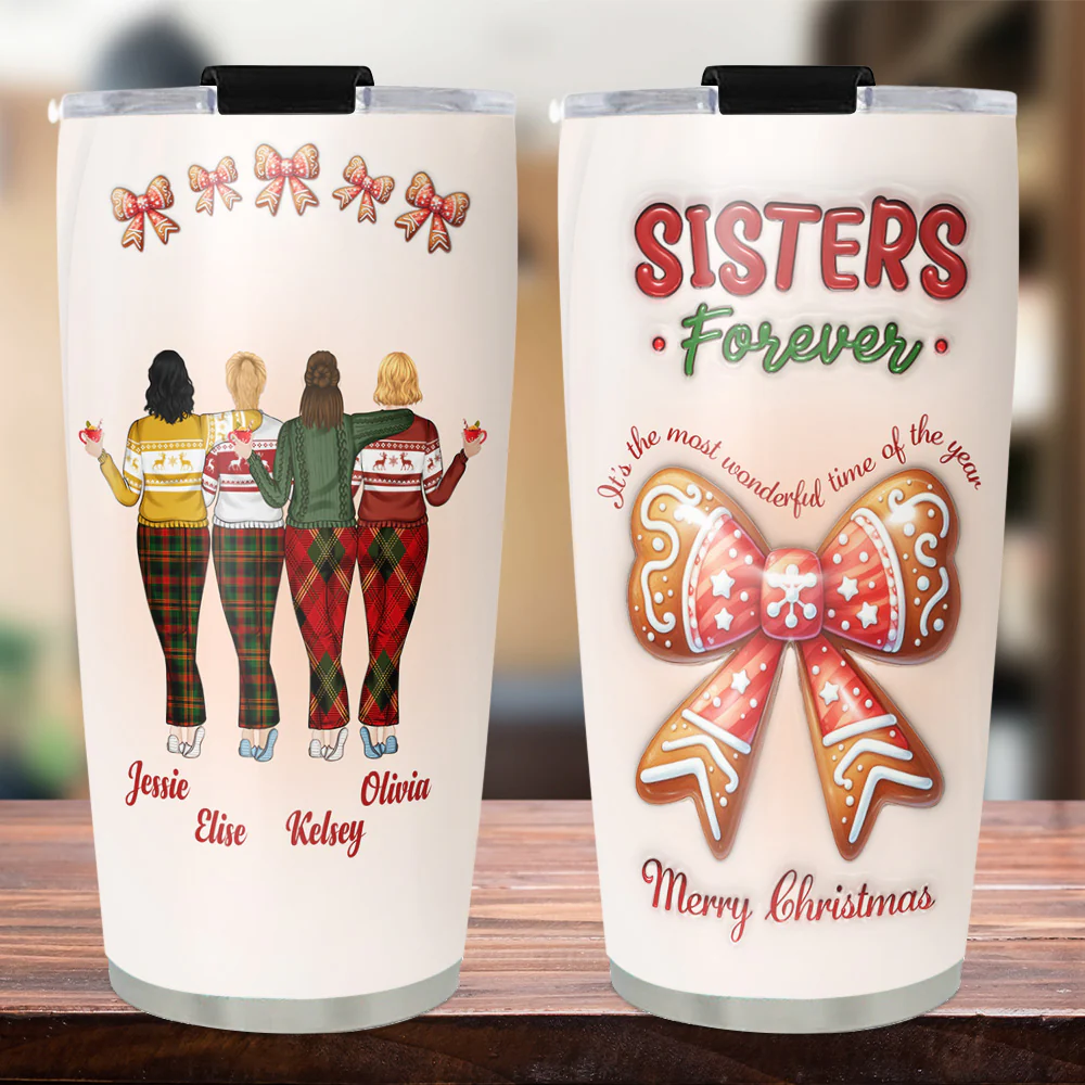 Wonderful Time - Personalized Custom 3D Inflated Effect Tumbler - Image 2