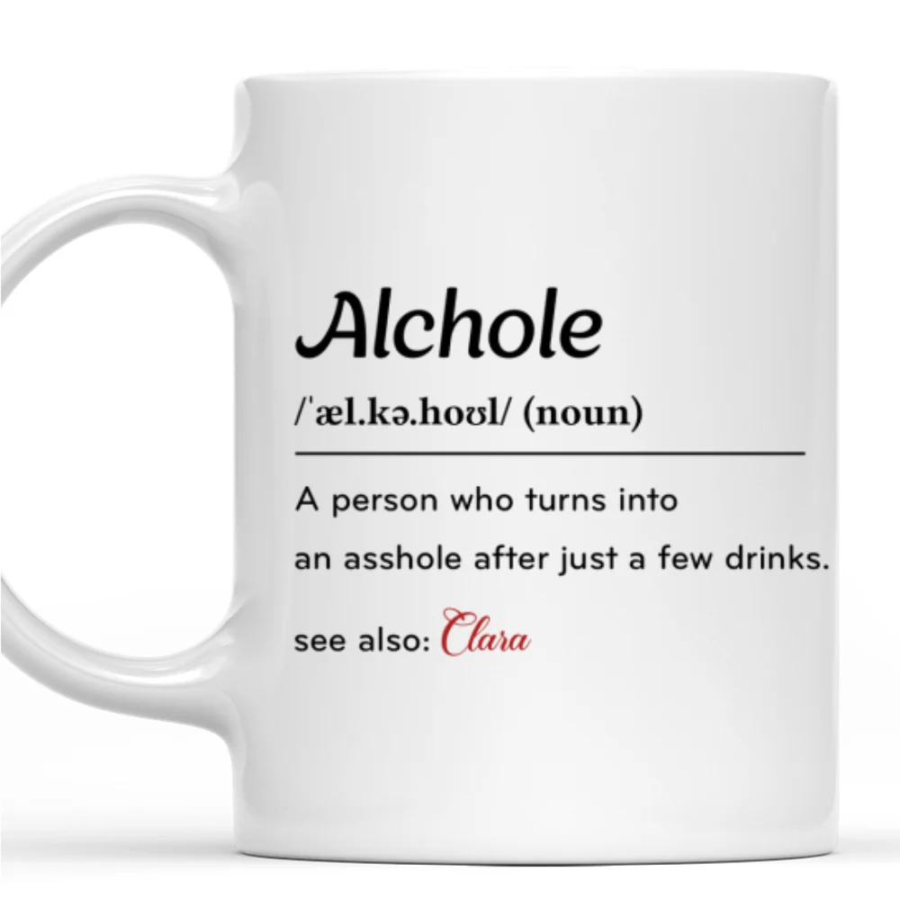 Word Of The Day - Personalized Custom Coffee Mug - Image 7