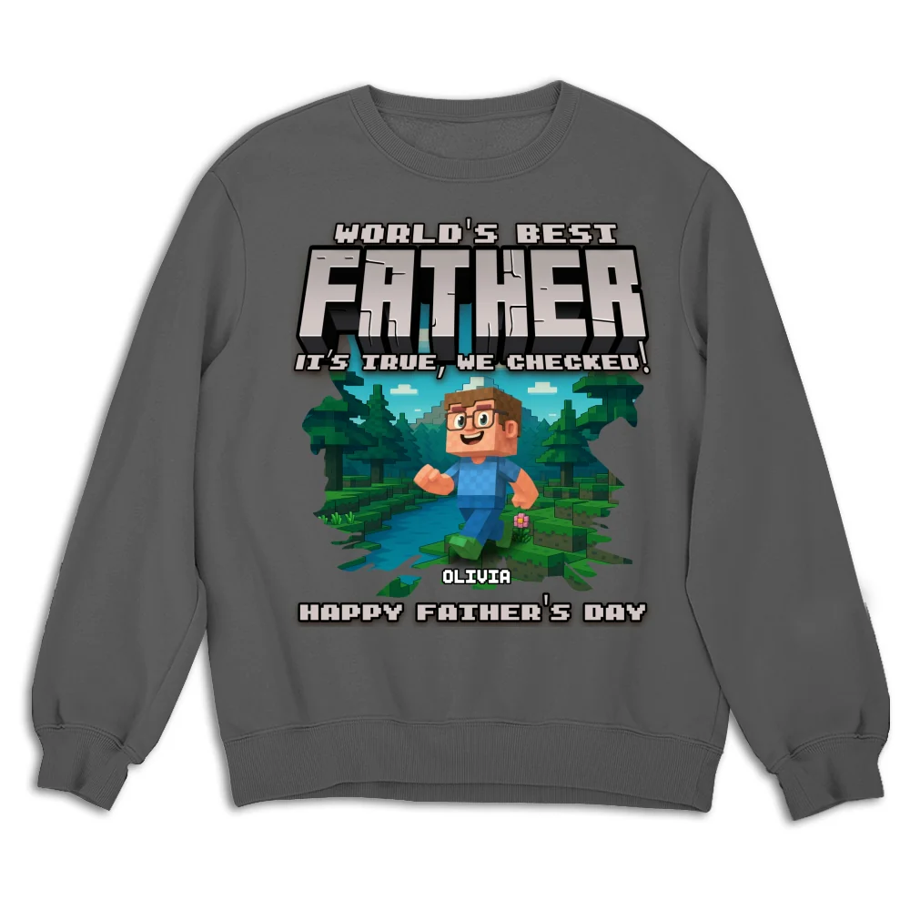 World Best Grandpa - Personalized Custom Shirt - Image 16