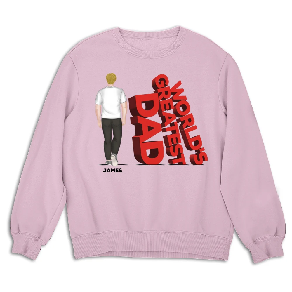 World's Greatest Dad - Personalized Custom Shirt - Image 16