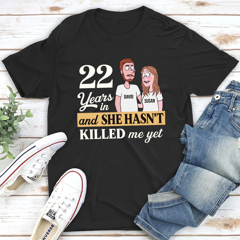 Years In - Personalized Custom Classic T-shirt - Image 2
