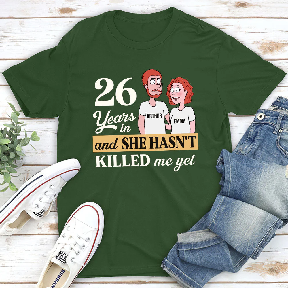 Years In - Personalized Custom Classic T-shirt - Image 3