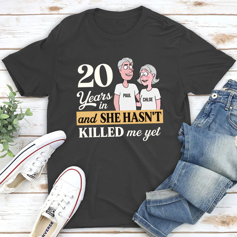 Years In - Personalized Custom Classic T-shirt - Image 4