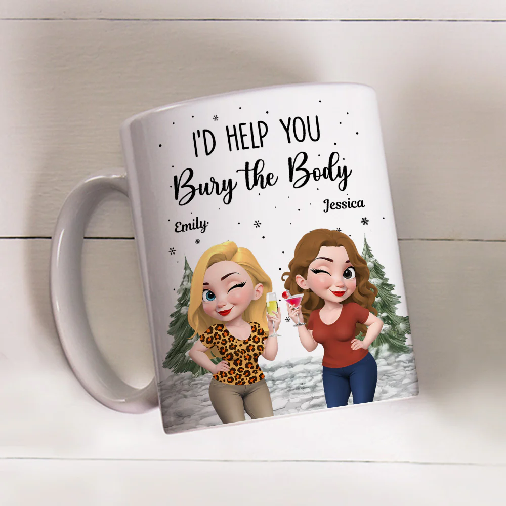 Yes I Would Help You - Personalized Custom Coffee Mug - Image 2