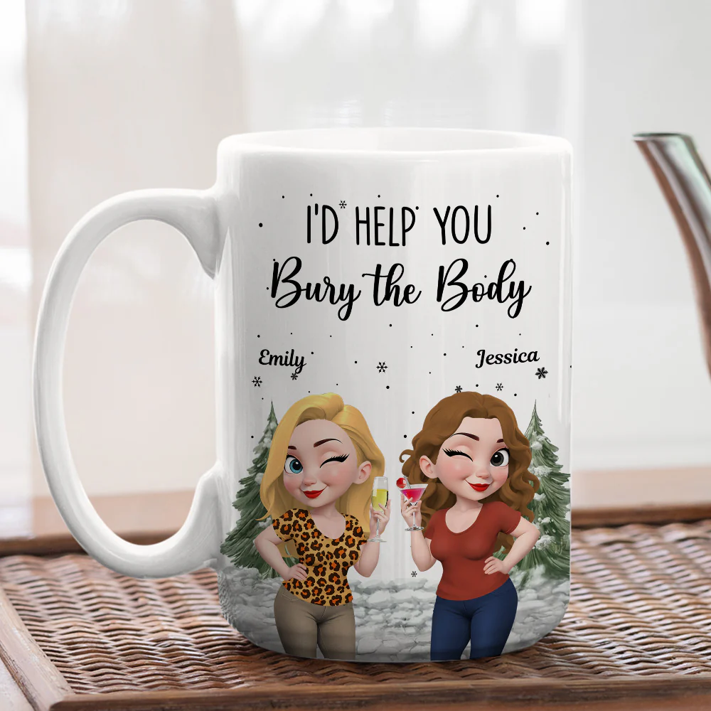 Yes I Would Help You - Personalized Custom Coffee Mug - Image 5