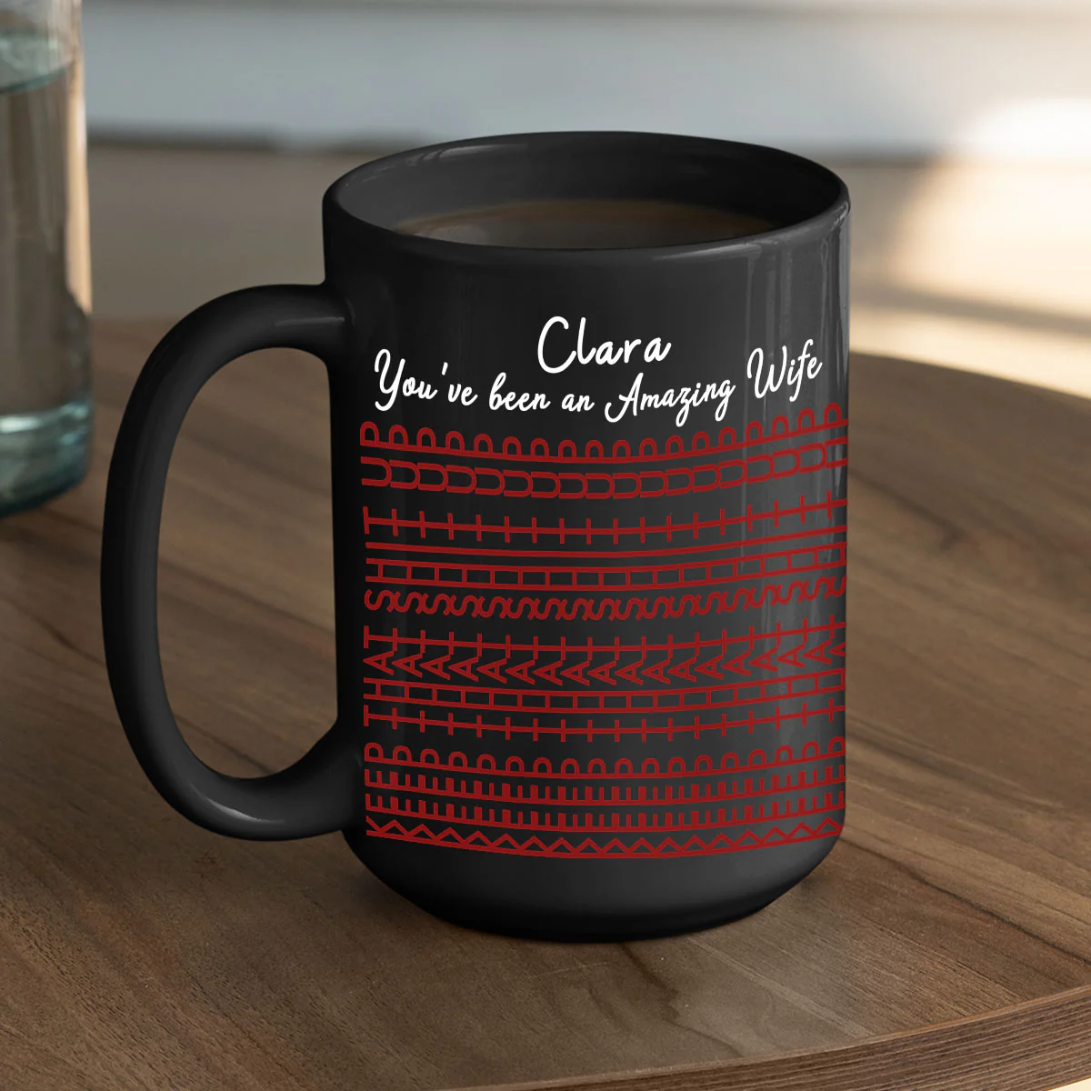 Yes You Are An Awesome Wife - Personalized Custom Coffee Mug - Image 5