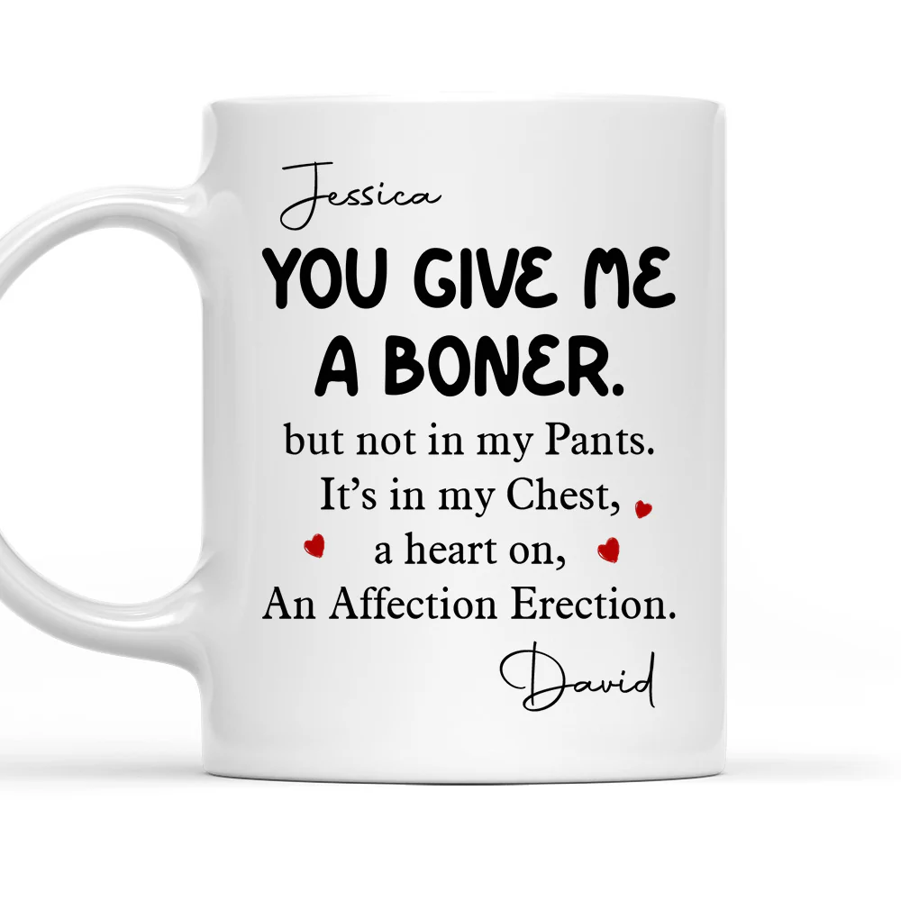 You Activate My Whole Heart - Personalized Custom Coffee Mug